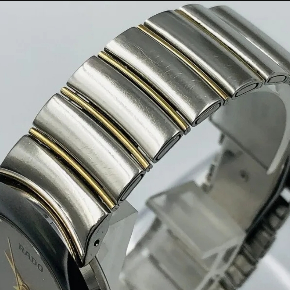 RADO Women's DIASTAR Quartz Watch St.Steel Date - Picture 2 of 13